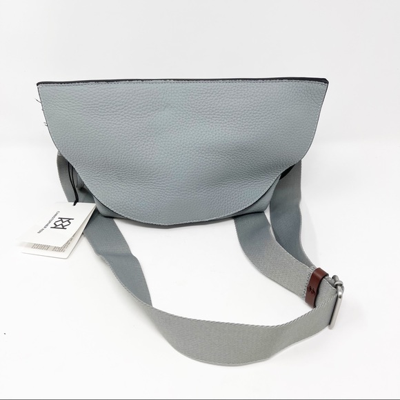 Christopher Kon Handbags - Christopher Kon Grey Leather Crossbody Bag Purse